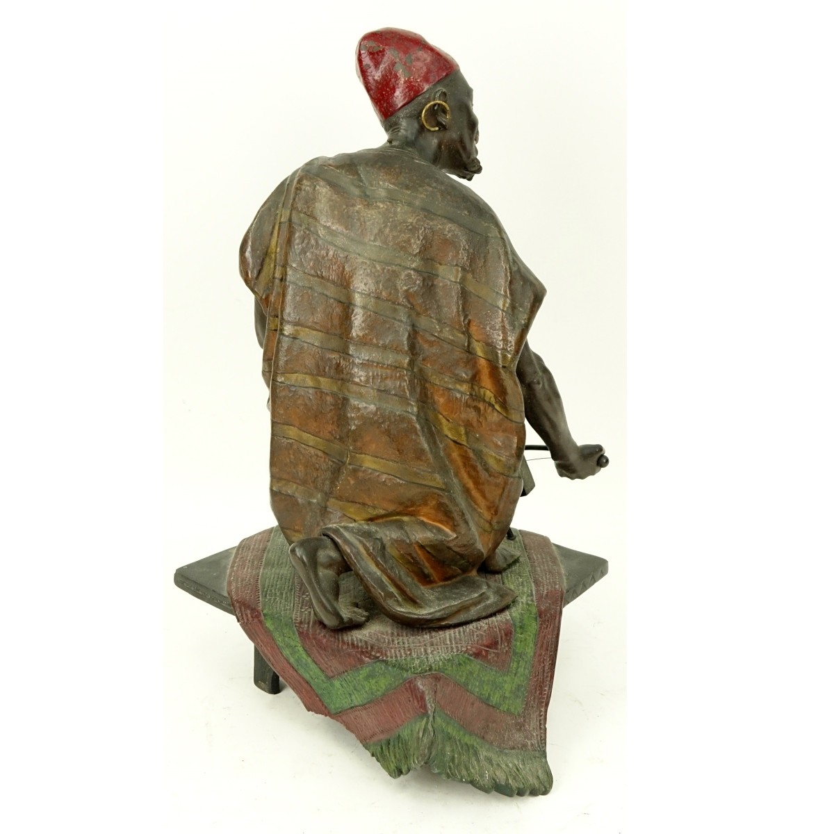 19th Century Orientalist French Polychrome Spelter