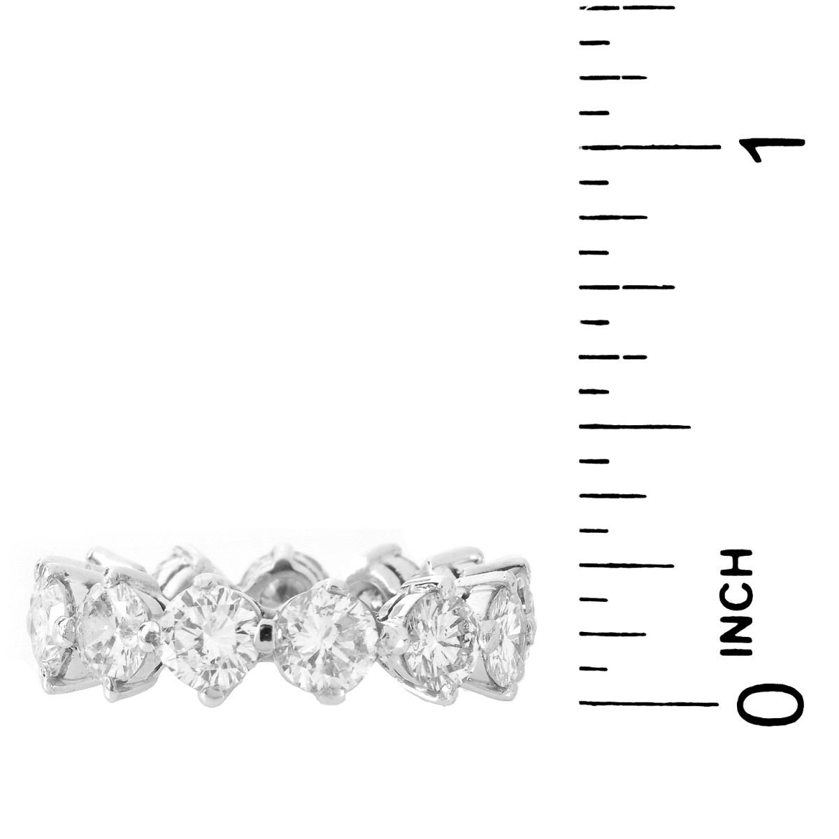 1950s 4.50ct TW Diamond and Platinum Ring