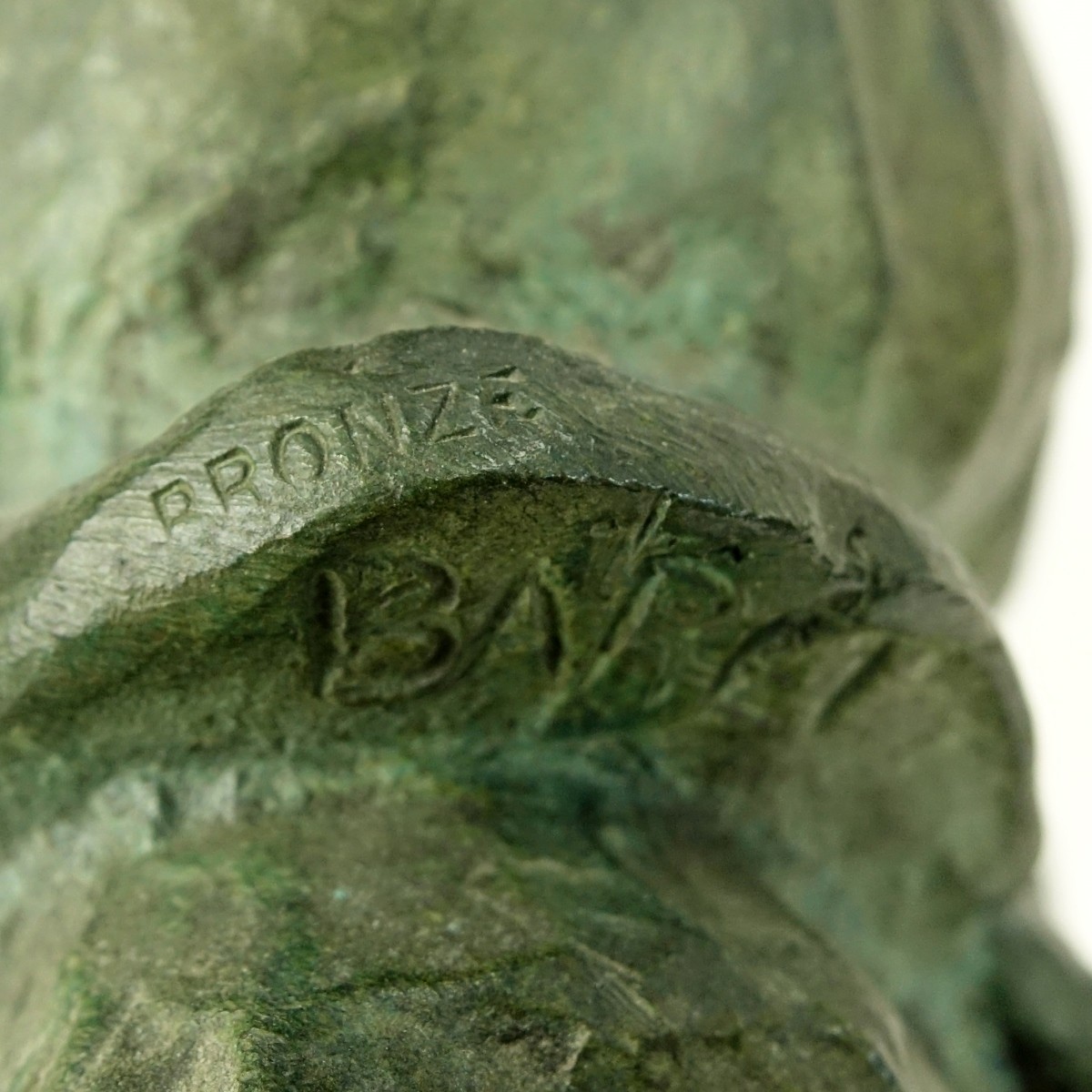 Baret Art Deco Style Bronze Sculpture Le Méhariste