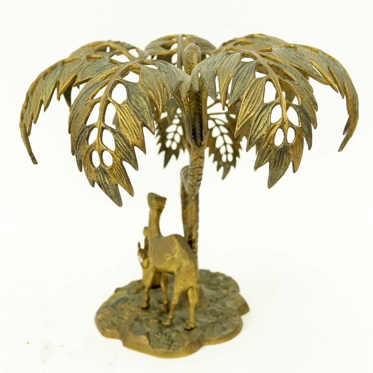 Mid Century Gilt Bronze Orientalist Sculpture