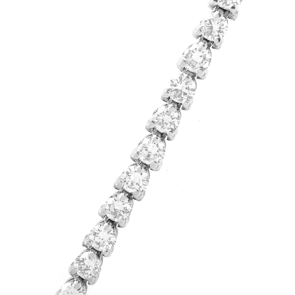 6.0ct TW Diamond and 14K Gold Tennis Bracelet