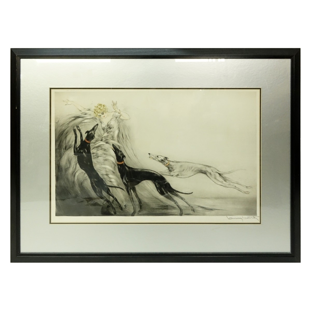 Louis Icart, French (1888 - 1950) Drypoint Etching