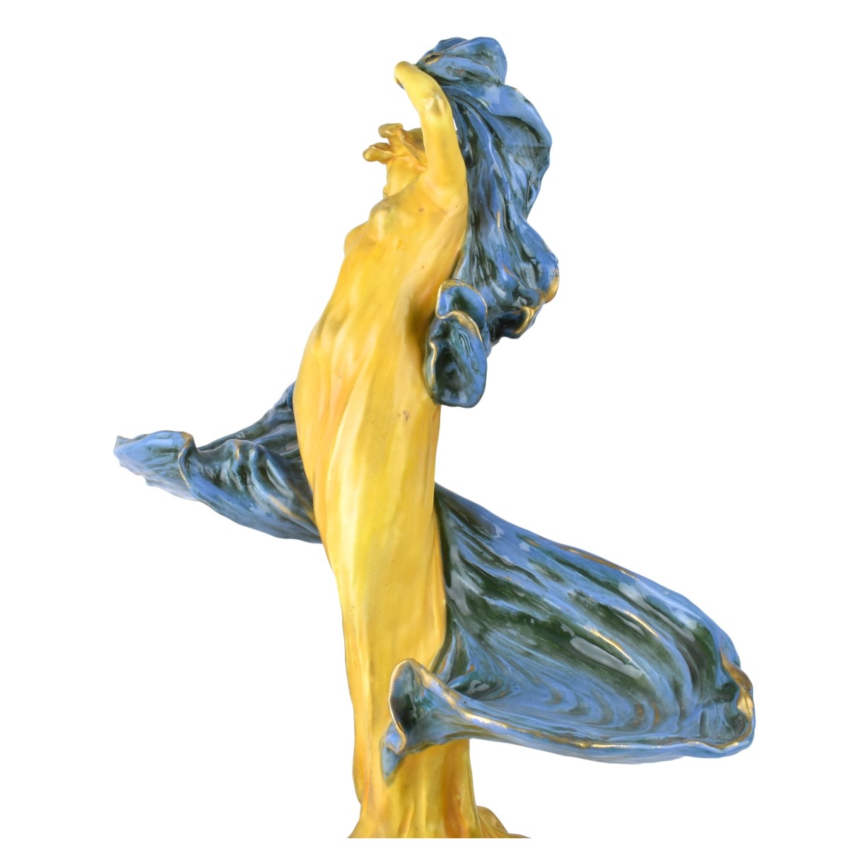 Amphora Dancer with Veil Porcelain Figurine