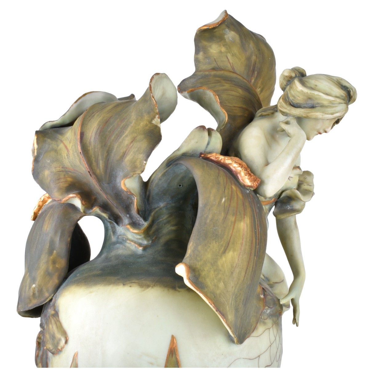 Amphora "Iris" Porcelain Vase