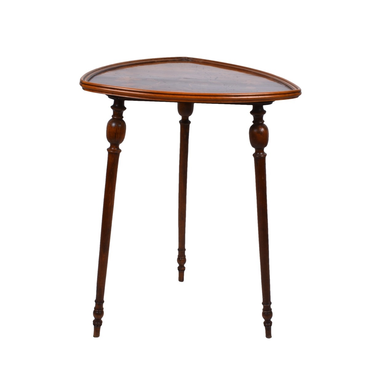 Emile Galle Marquetry Inlaid Side Table