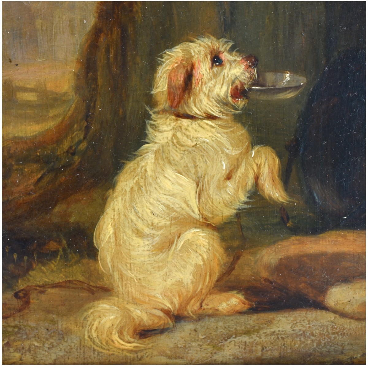 Charles Hancock (1795 - 1868) Oil on Board