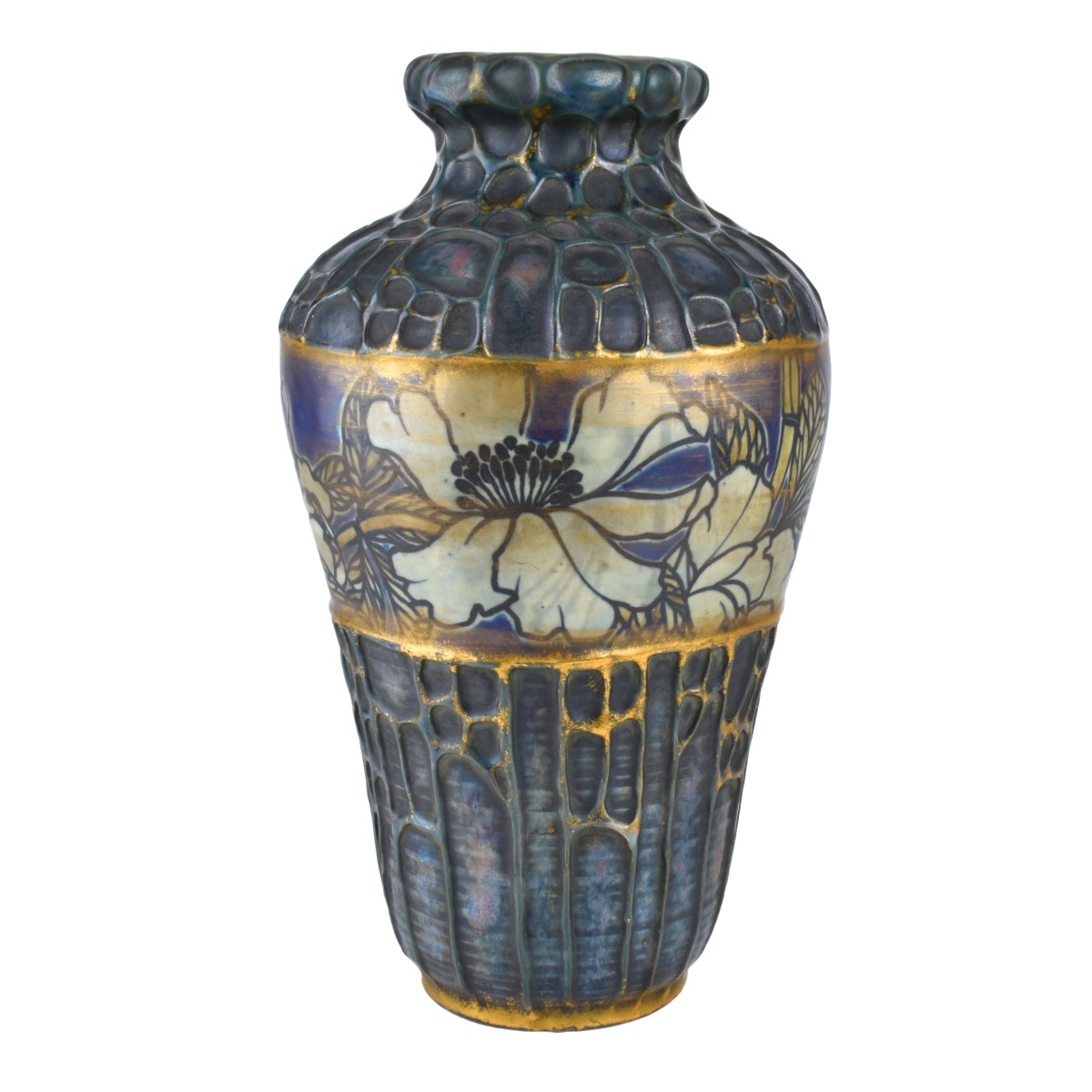 Amphora Honeycomb and Poppy Vase