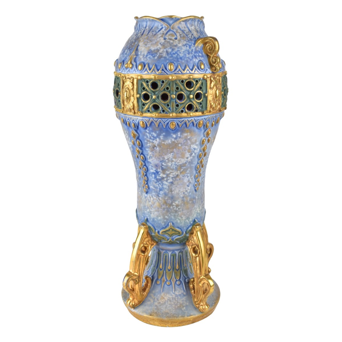 Art Nouveau Amphora Vase