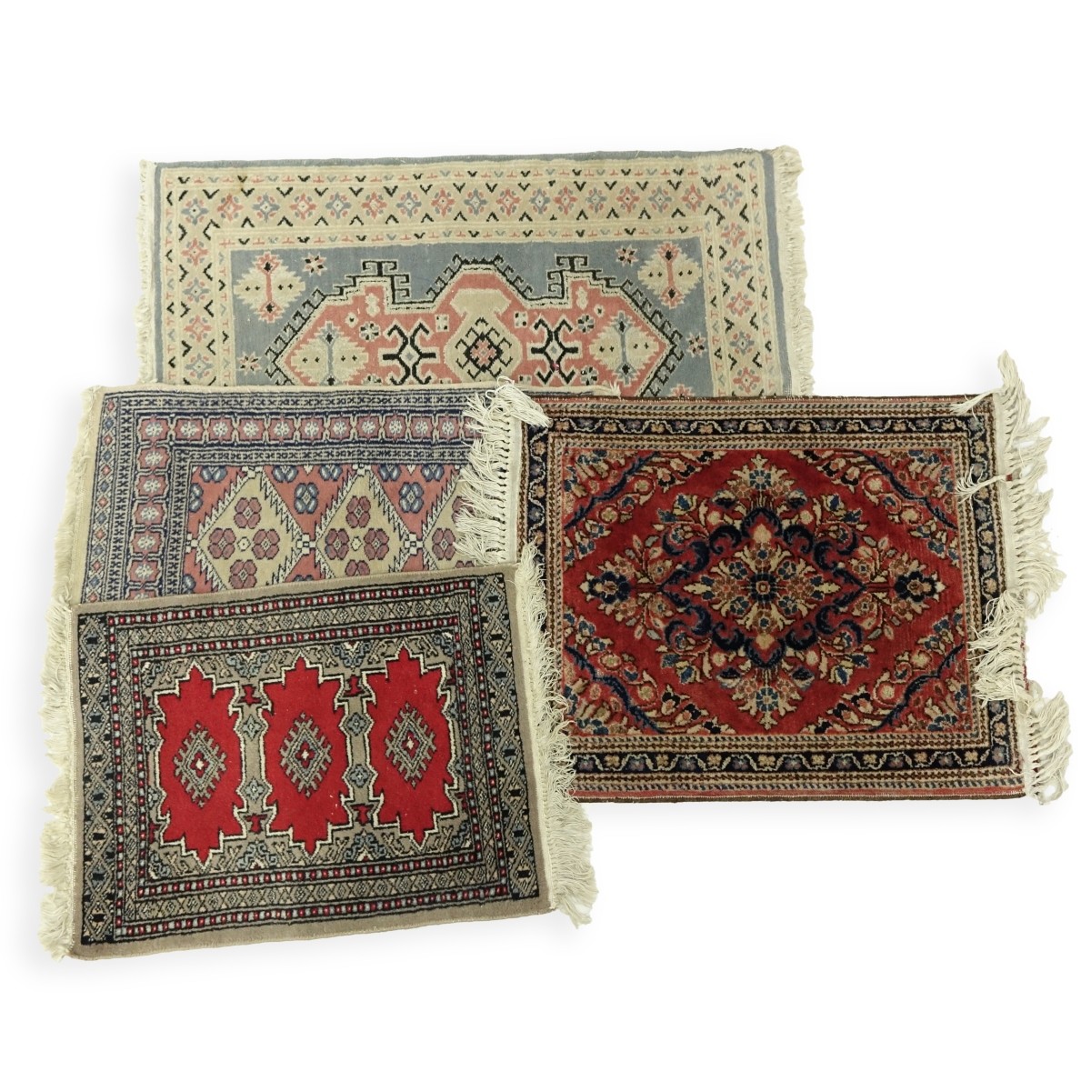 Four (4) Semi Antique Oriental Rugs