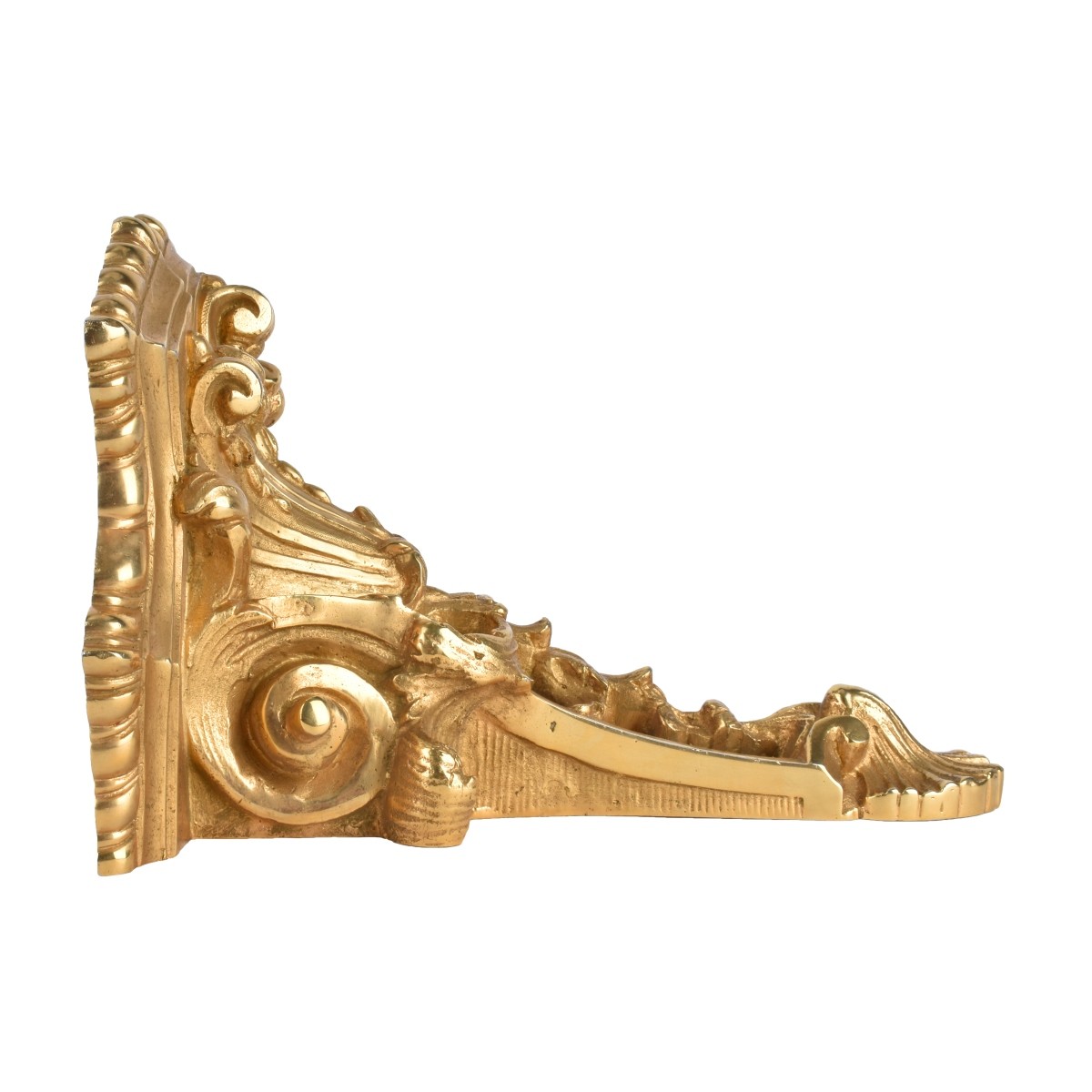 20th C. Louis XV Style Gilt Bronze Wall Bracket