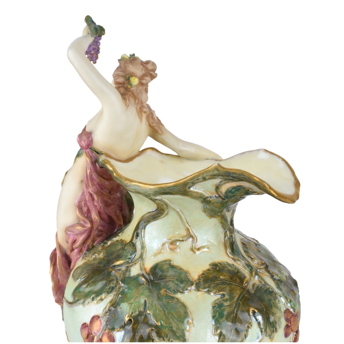 Ernst Wahliss Turn Wien Figural Ewer