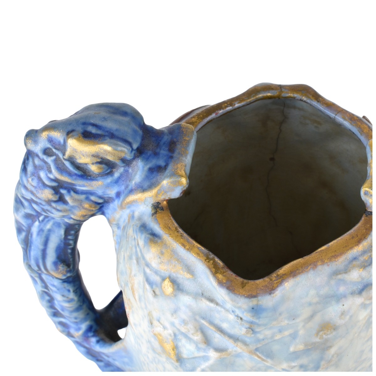 Art Nouveau Amphora Edda Pottery Vase