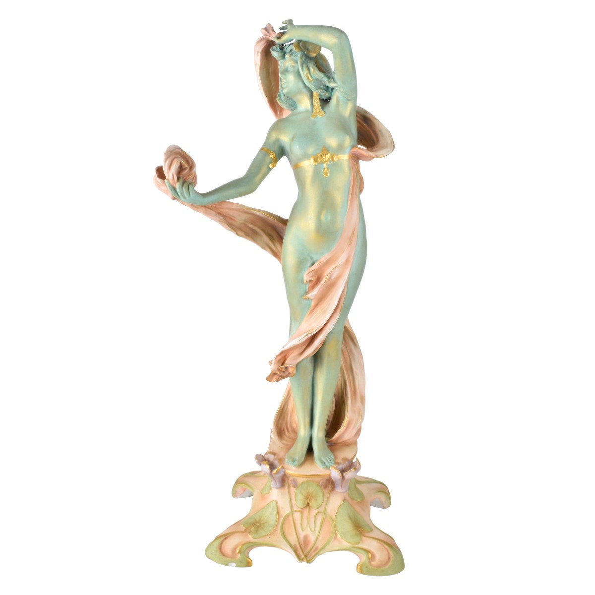 Ernst Wahliss Turn Vienna Porcelain Figurine