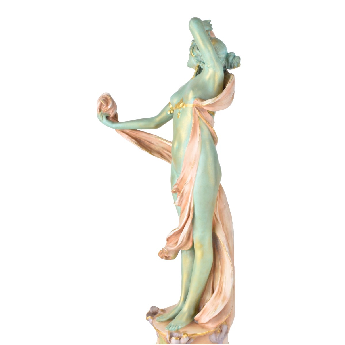 Ernst Wahliss Turn Vienna Porcelain Figurine