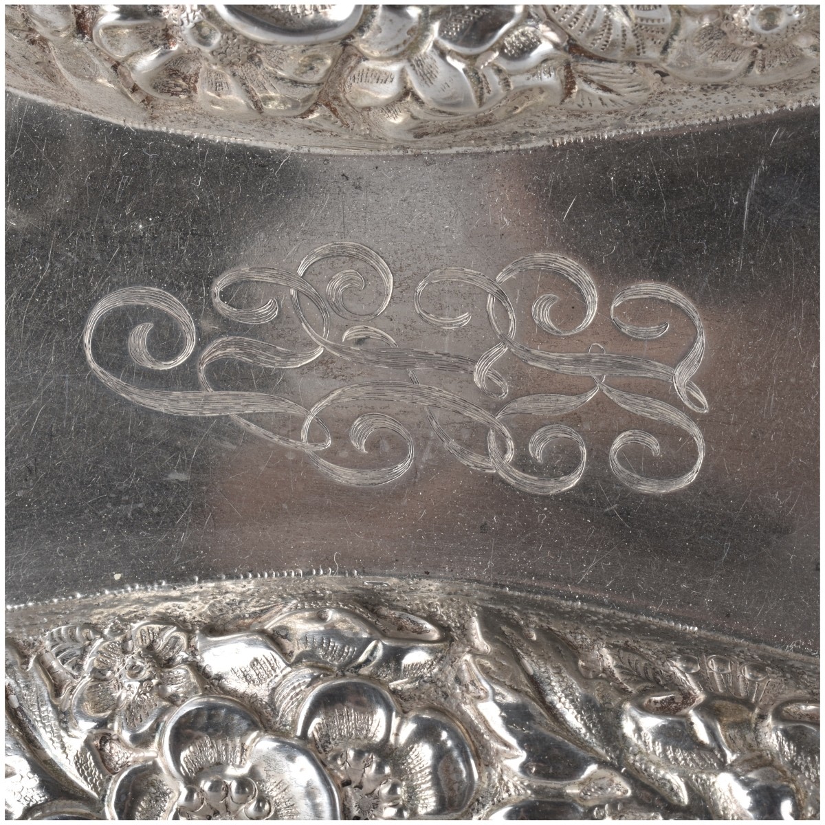 Two (2) Piece Lot: Sterling Silver Dish and Swan