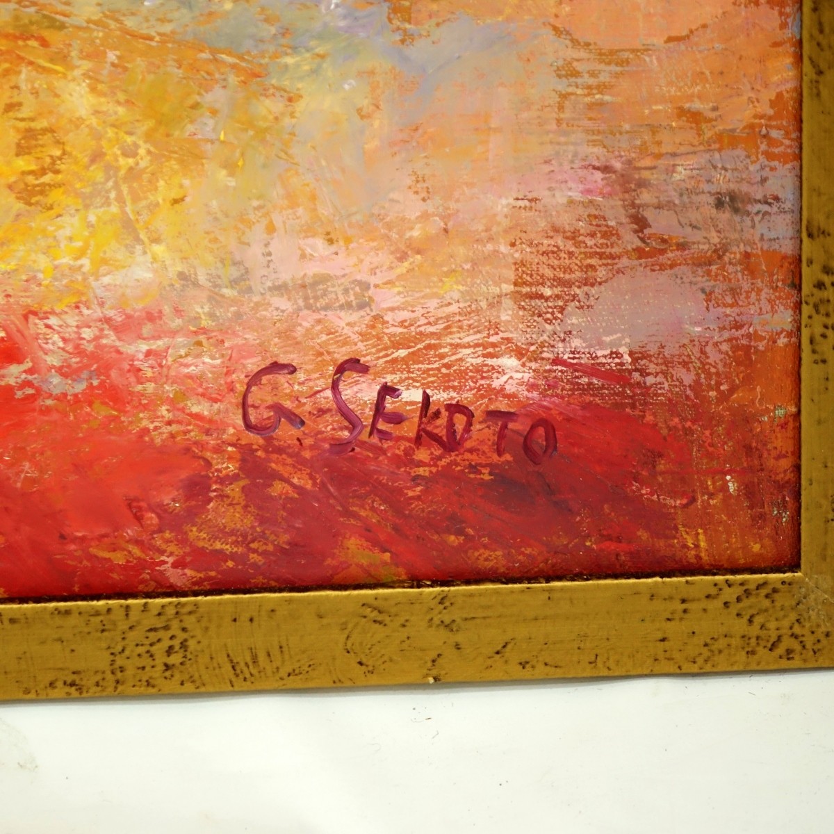 After: Gerard Sekoto (1913 - 1993) Oil/Canvas