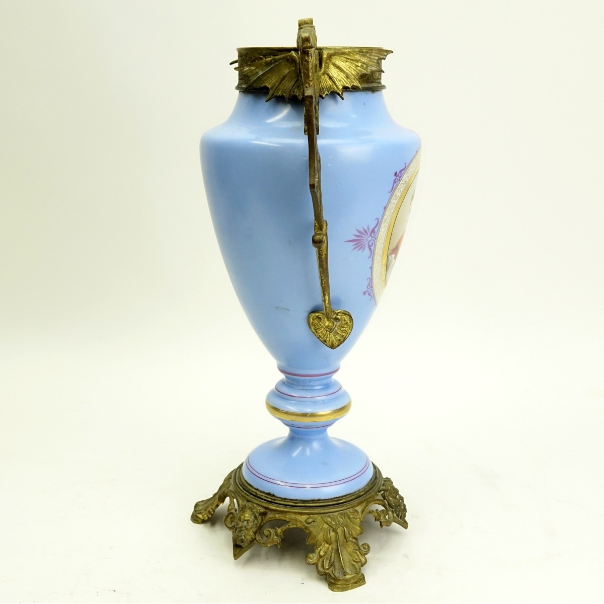 19/20th C. French Bronze Mounted Vase