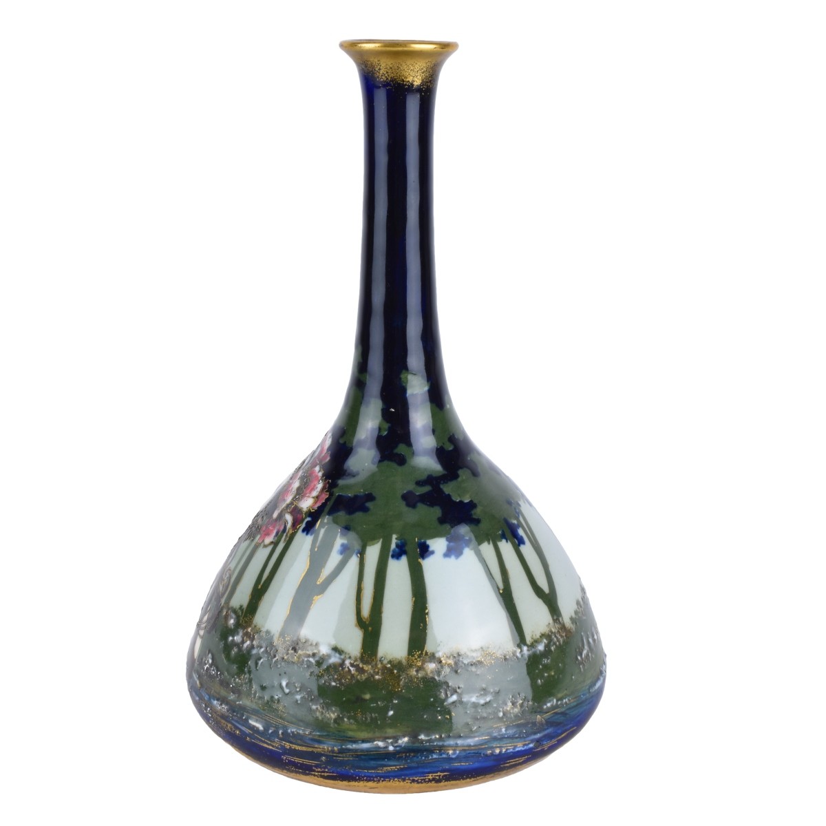 Amphora Turn Teplitz Long Neck Vase