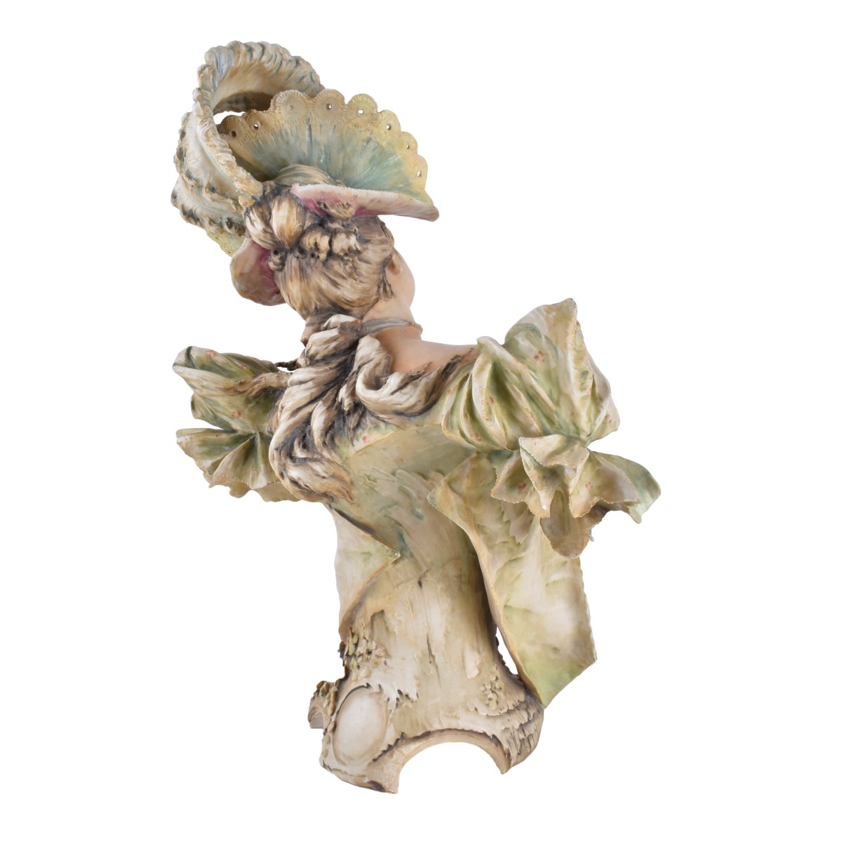 Turn Teplitz Art Nouveau Maiden Figural Bust