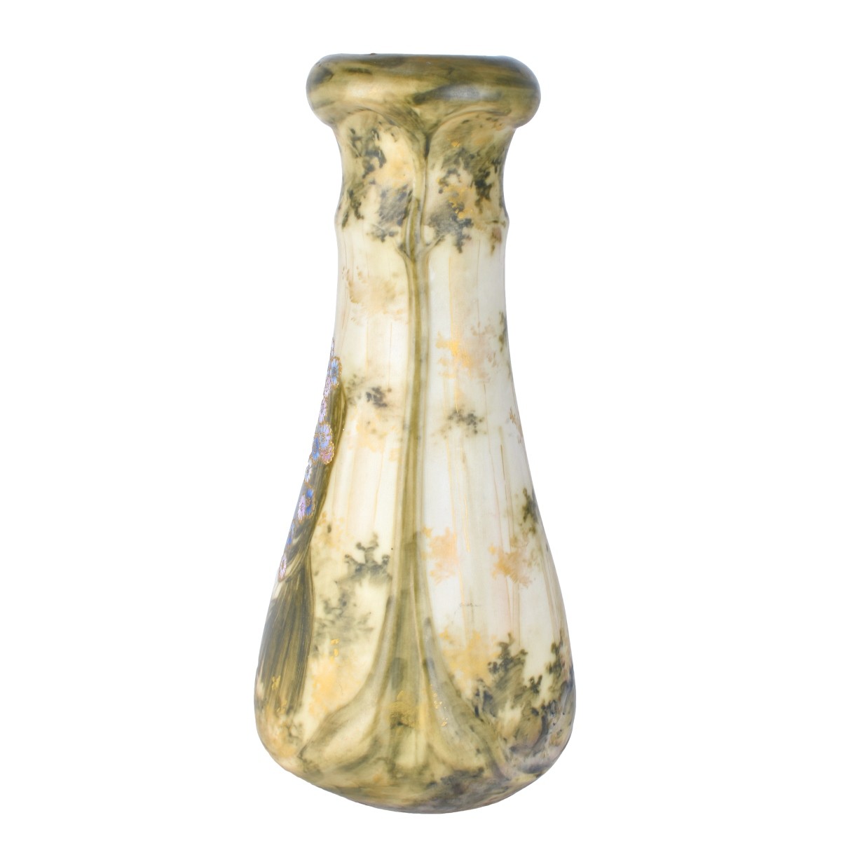 Amphora Art Nouveau Portrait Vase by Paul Dachsel