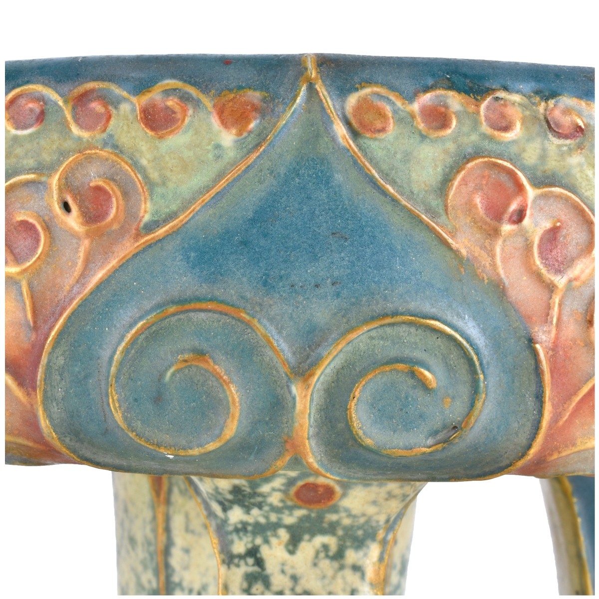 Amphora Turn Teplitz Gres Pottery Compote