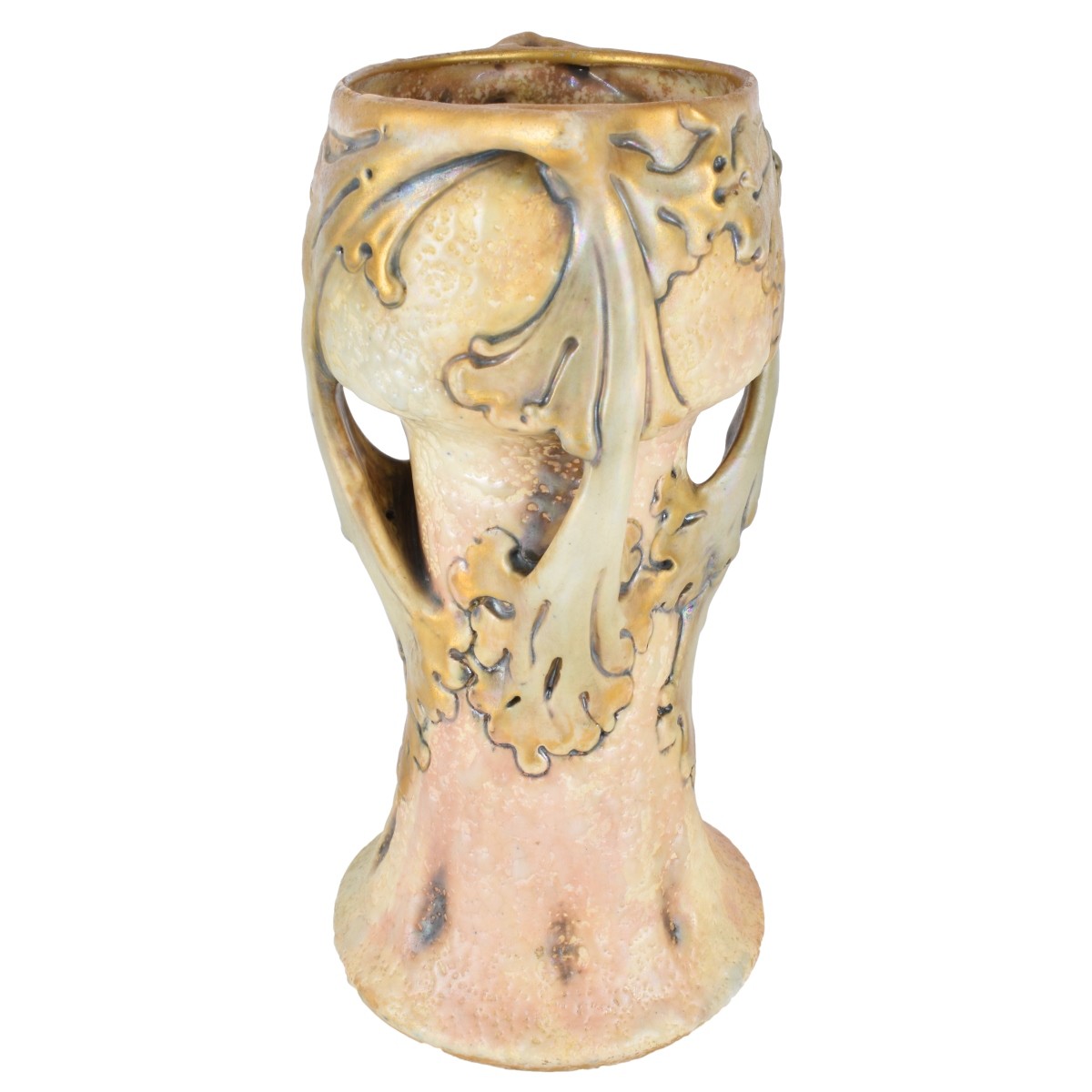 Amphora Art Nouveau Gres Pottery Vase