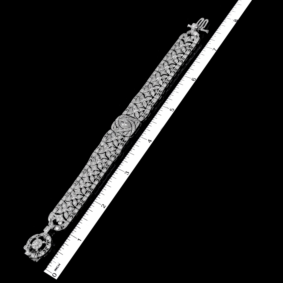 Diamond and 18K Gold Bracelet