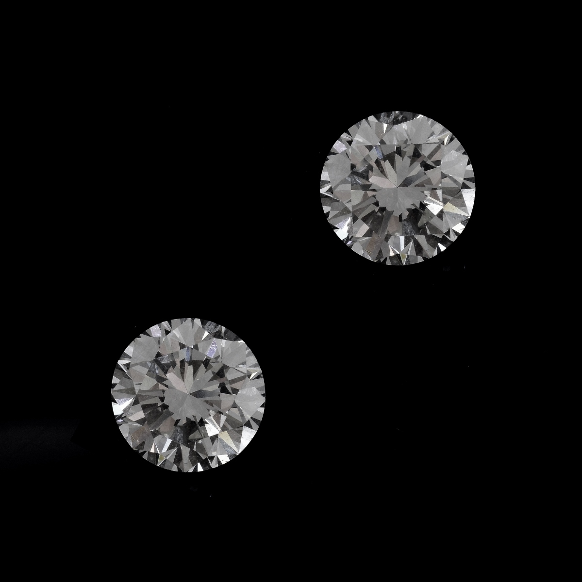 Two (2) GIA Certified 6.14ct TW Diamonds