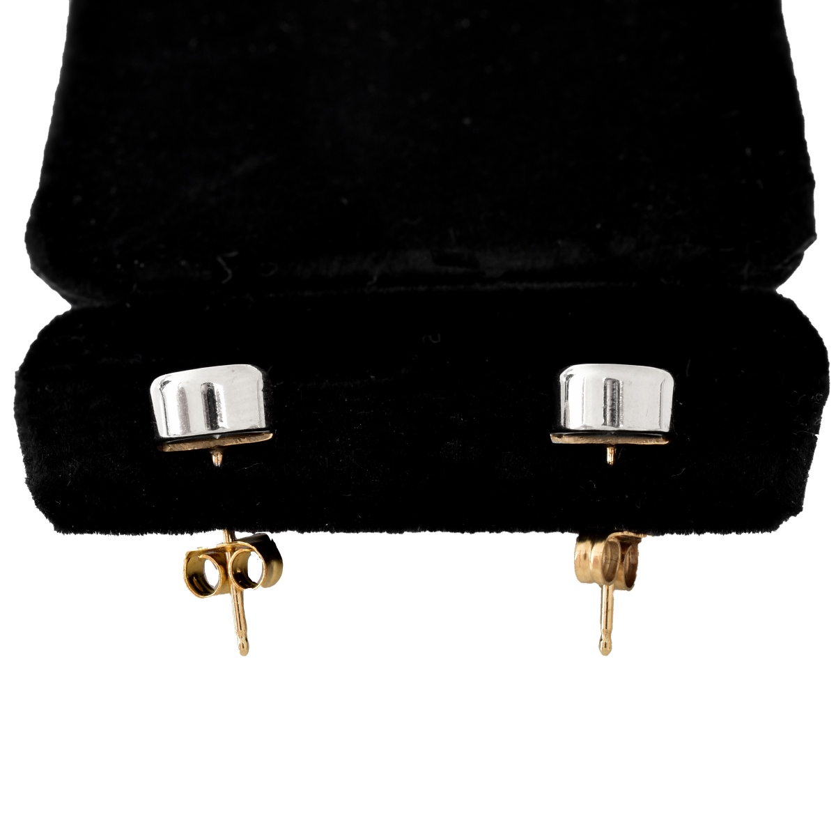 1.60ct TW Diamond and 14K Gold Ear Studs