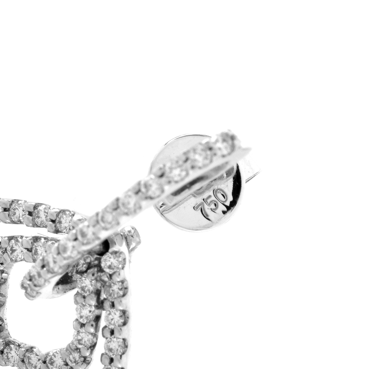 Diamond and 18K Gold Earrings