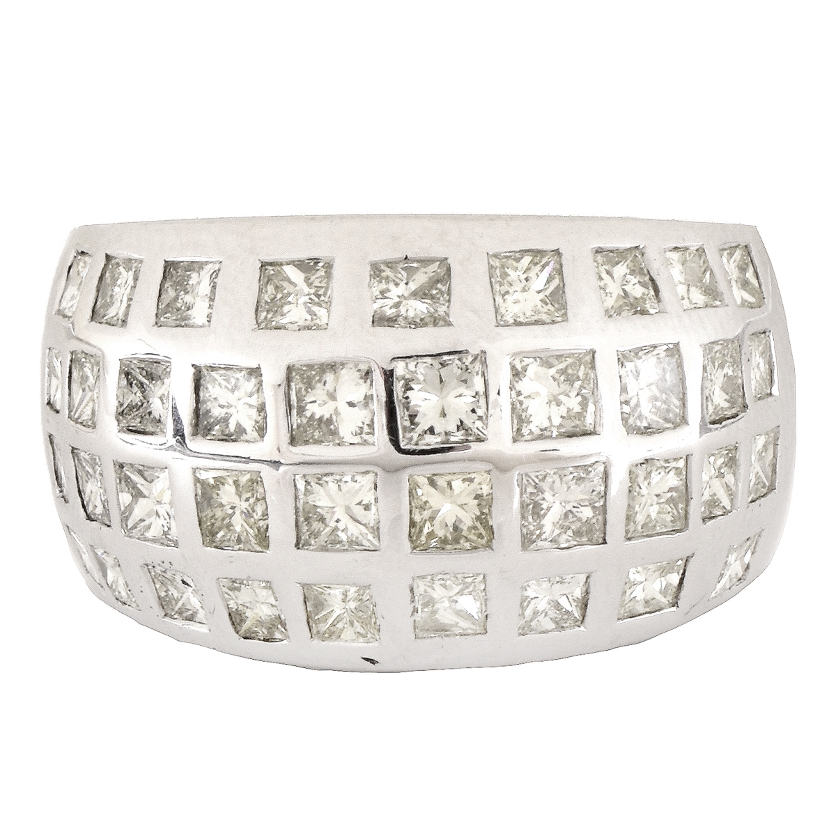 Diamond and 18K Gold Ring