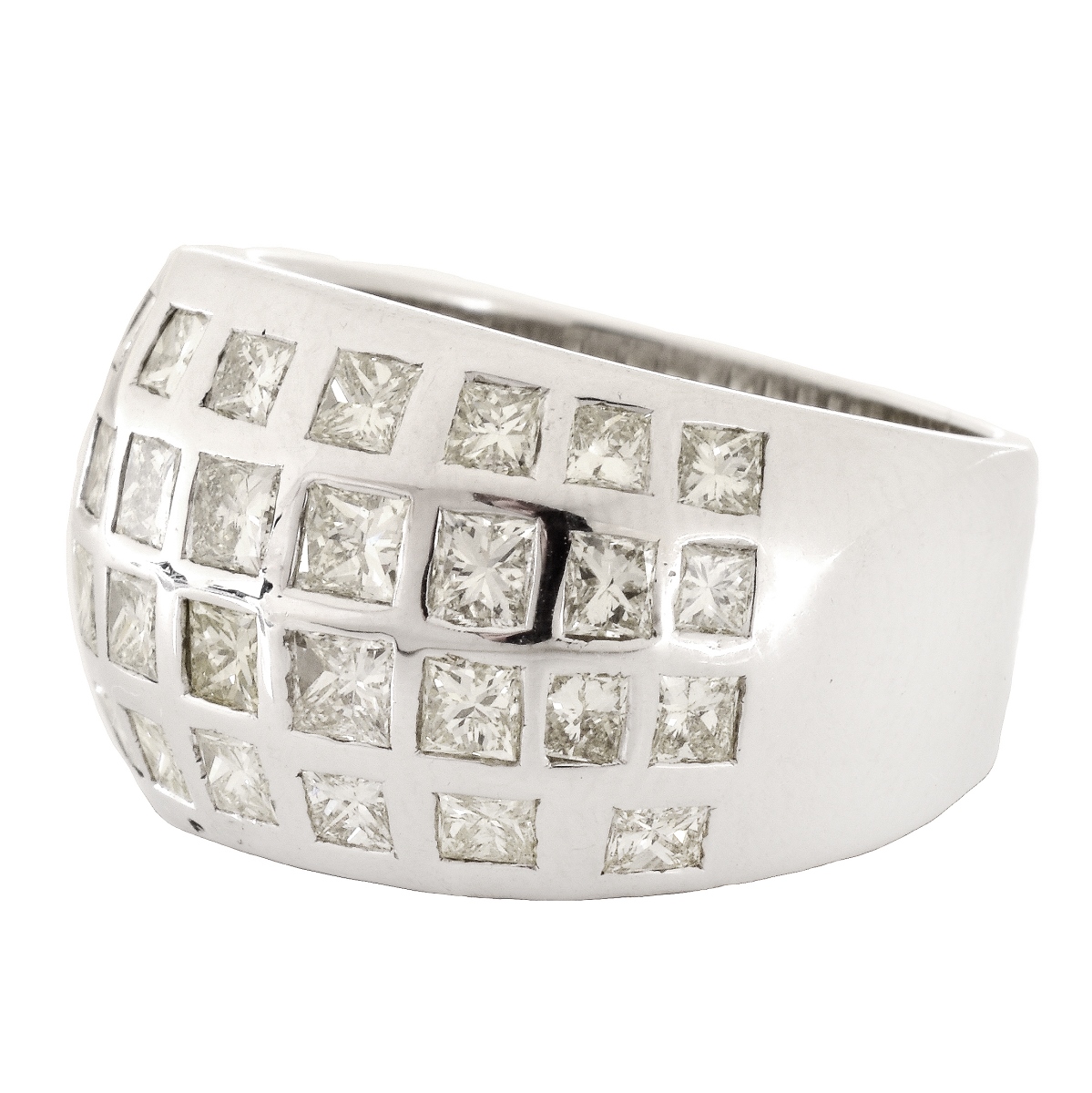 Diamond and 18K Gold Ring