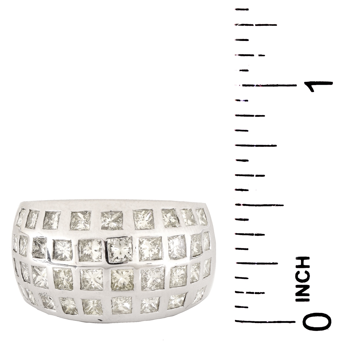 Diamond and 18K Gold Ring