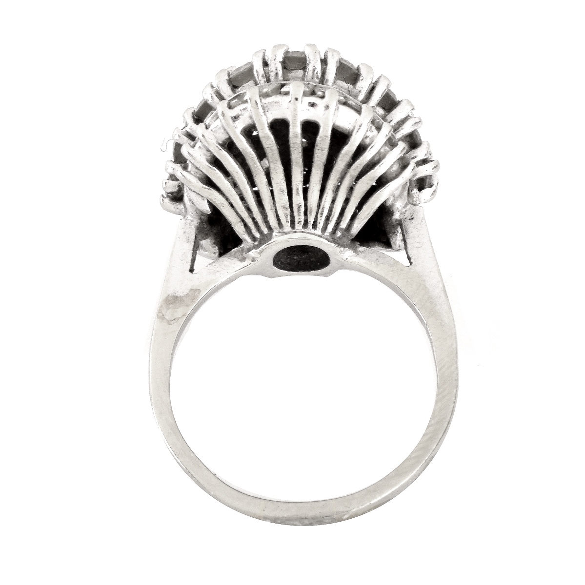 Retro 4.0ct TW Diamond Dome Ring