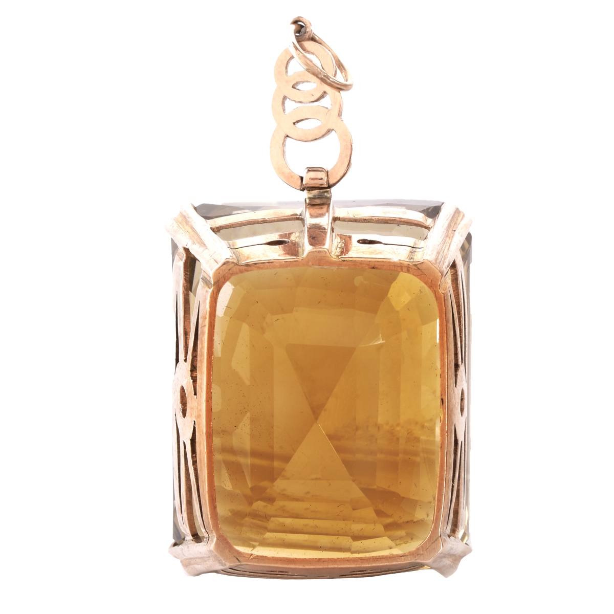 157.0 Carat Smokey Topaz Pendant