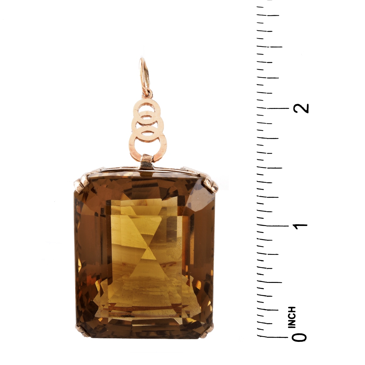 157.0 Carat Smokey Topaz Pendant