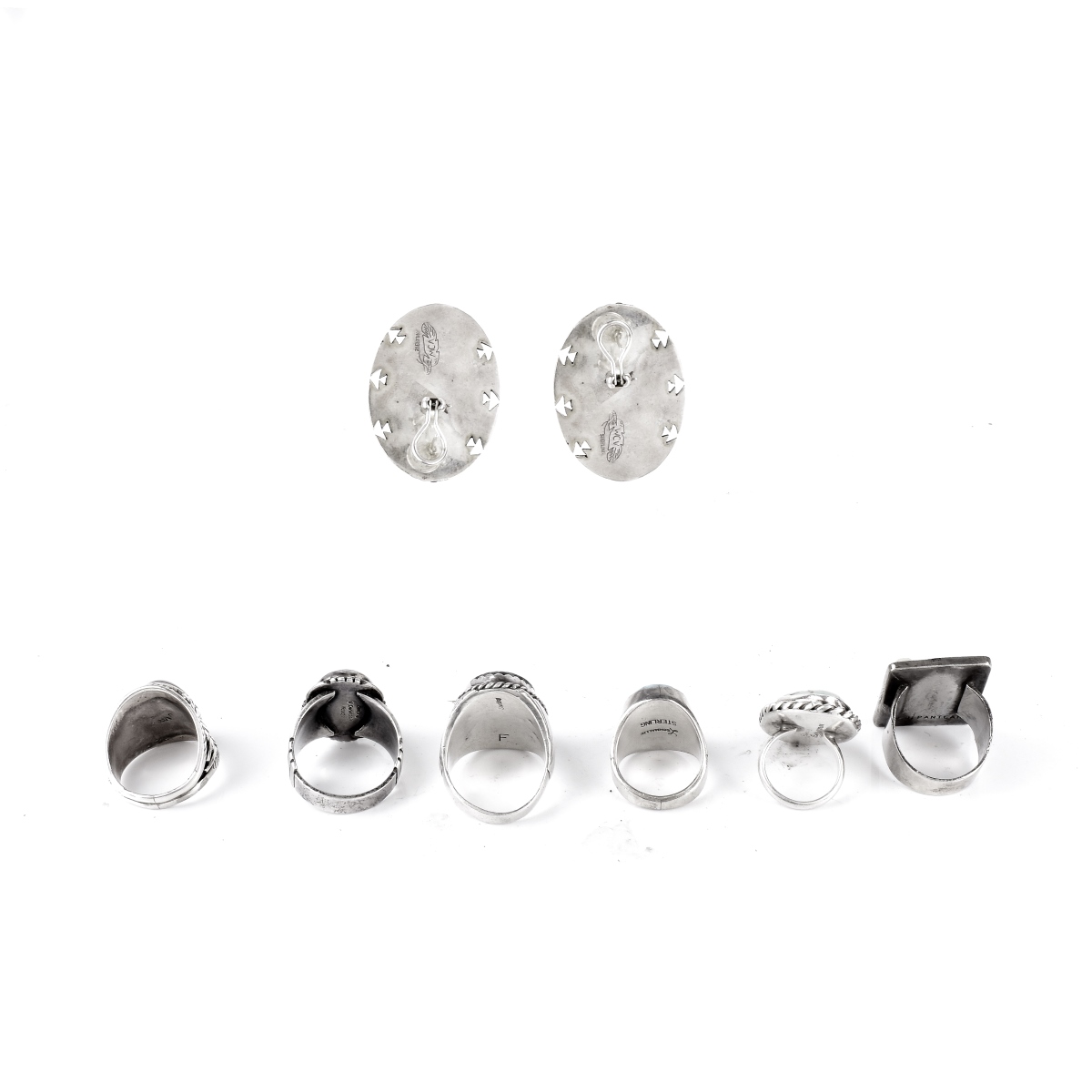 Collection of Silver Jewelry