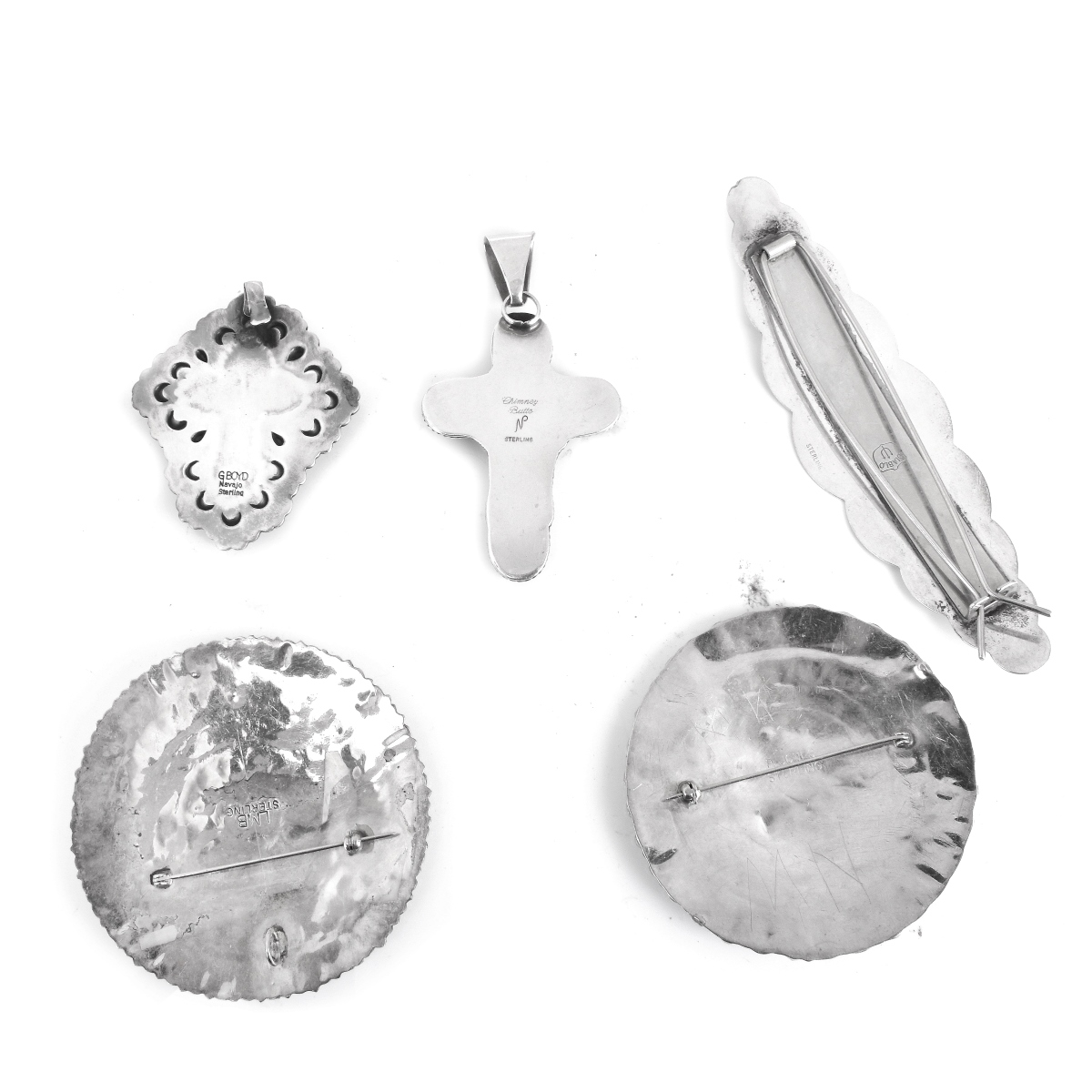 Collection of Silver Jewelry