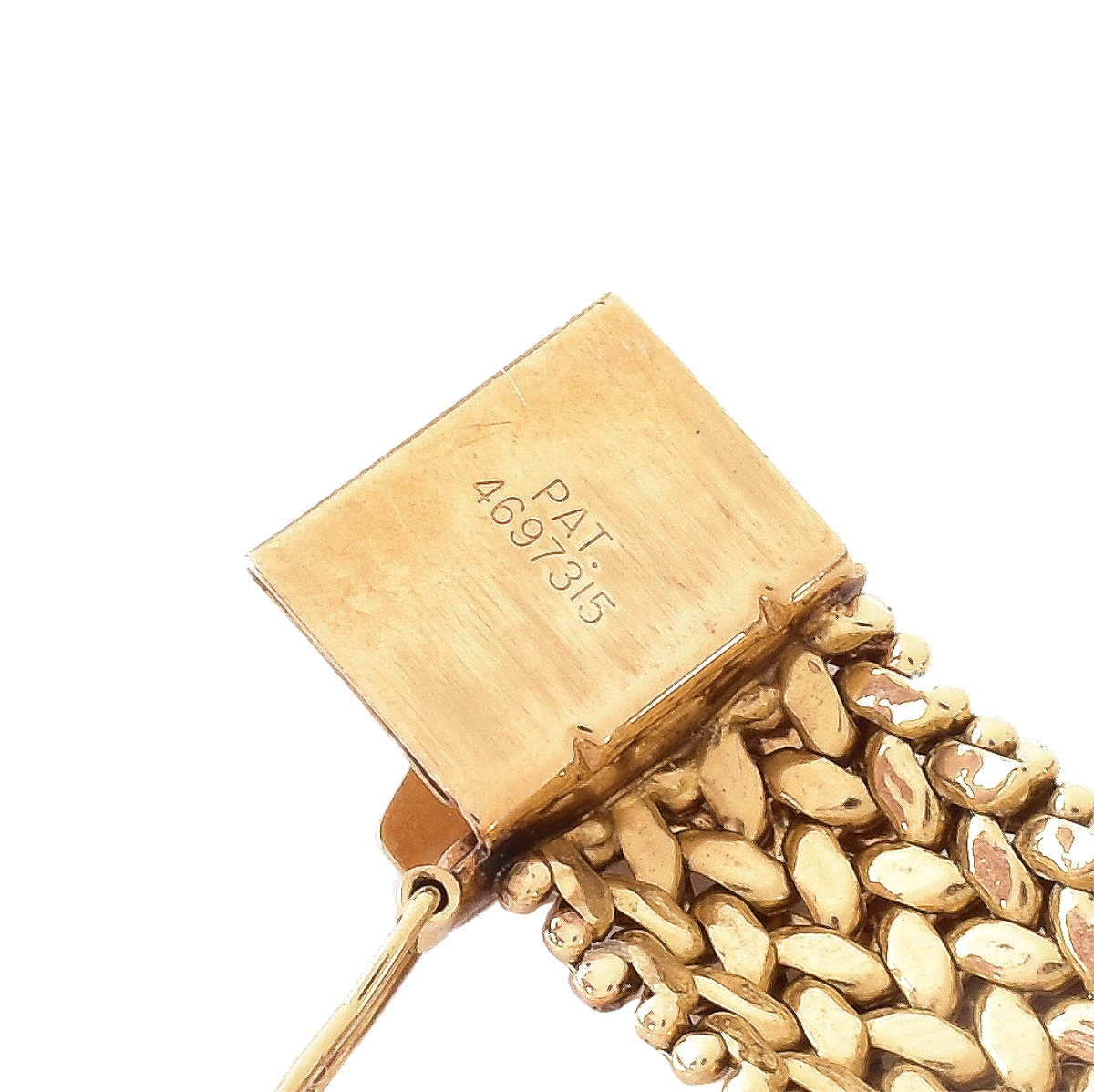 14K Gold Mesh Necklace