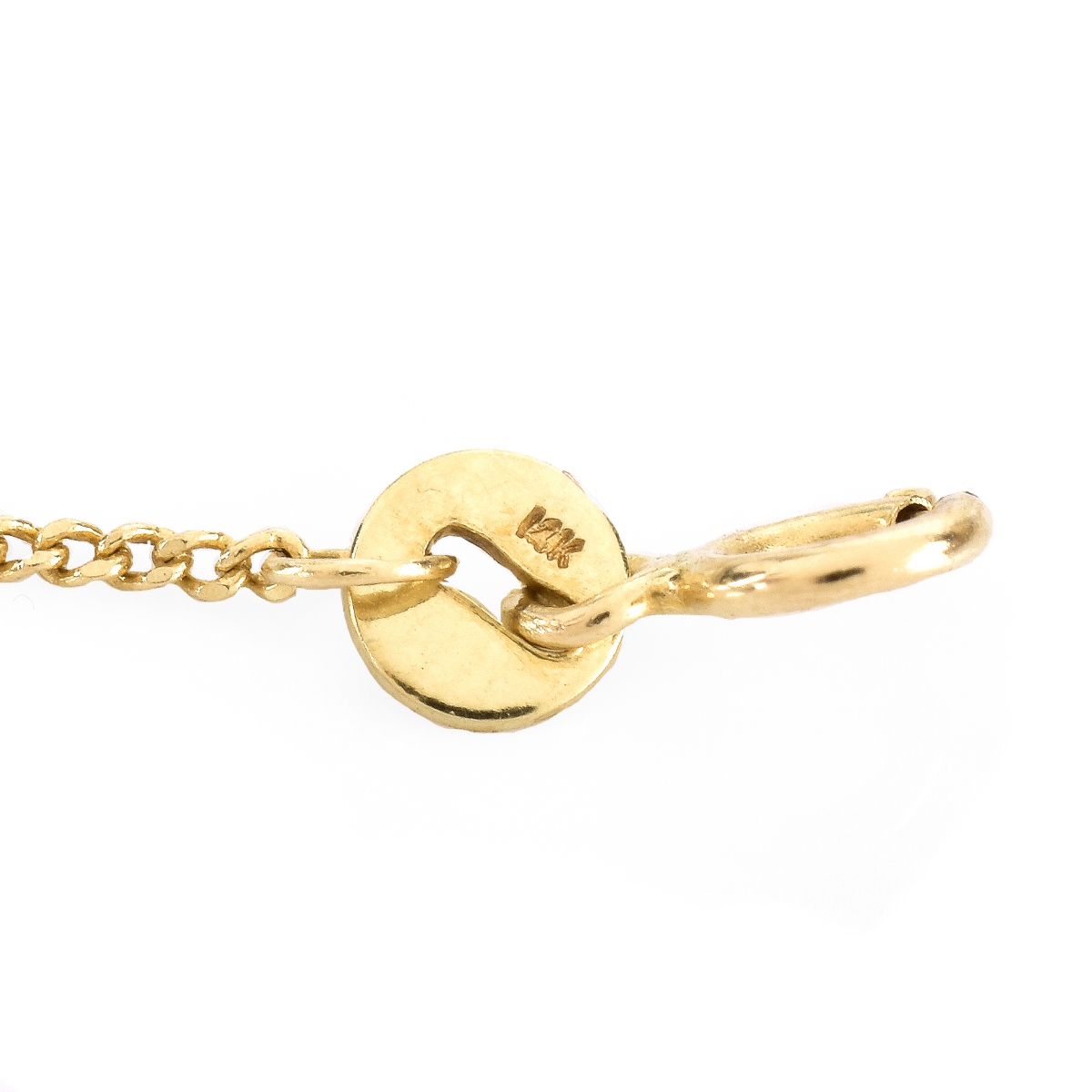 Vintage Sapphire and 14K Gold Necklace