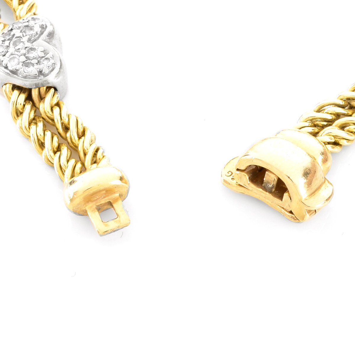 1.50ct Diamond and 14K Gold Bracelet