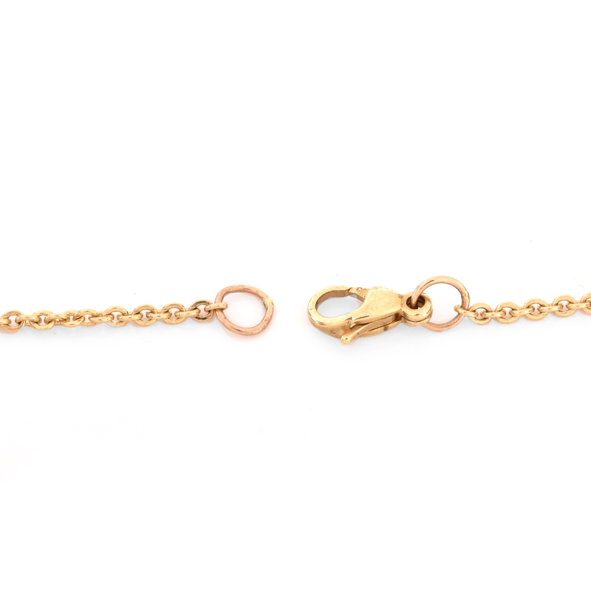 Diamond and 14K Gold Necklace