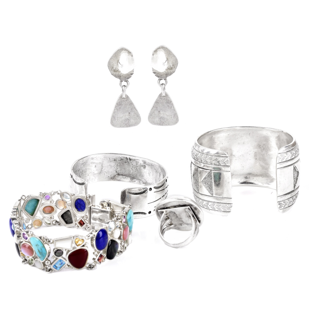 Vintage Silver Jewelry Lot