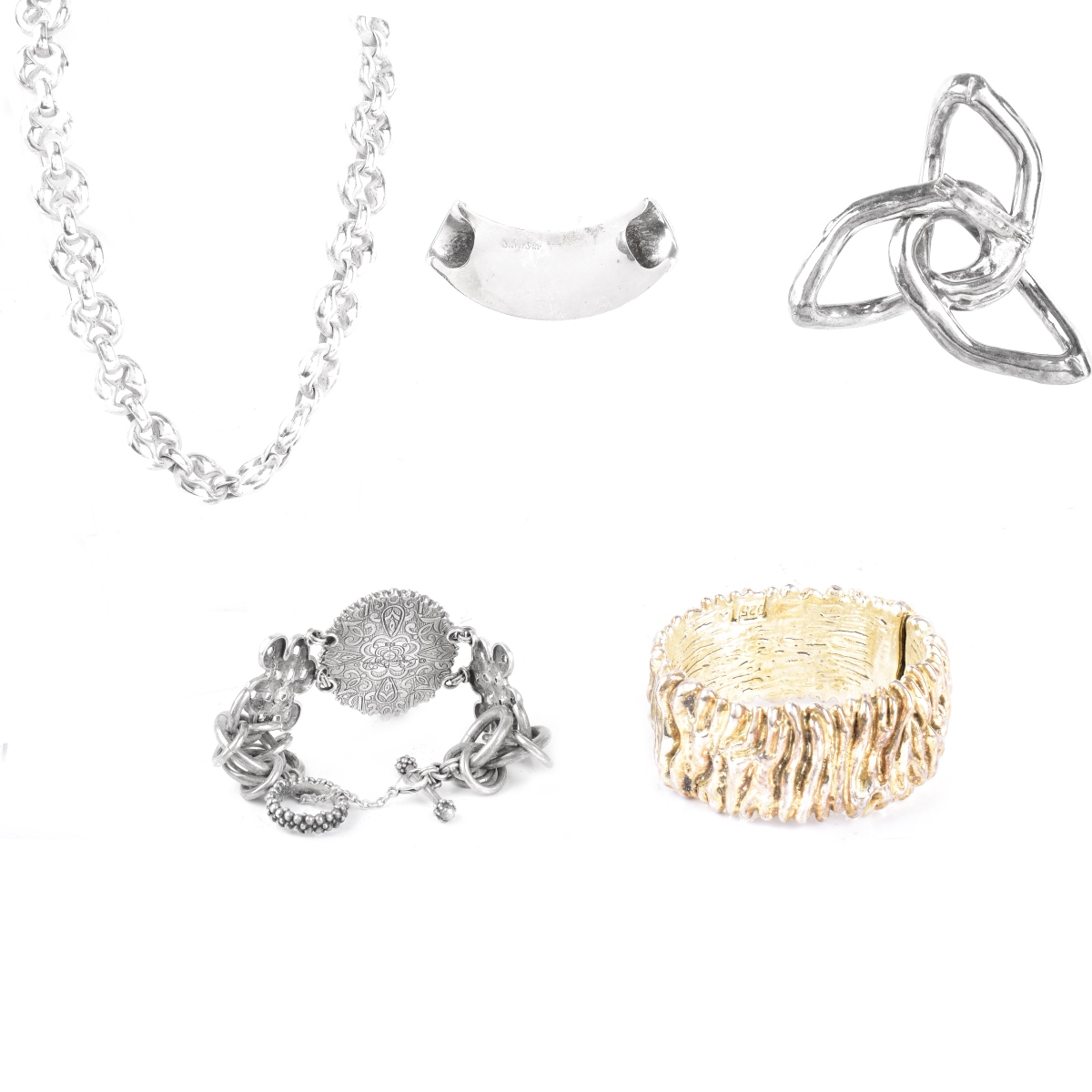 Vintage Sterling Silver Jewelry Lot