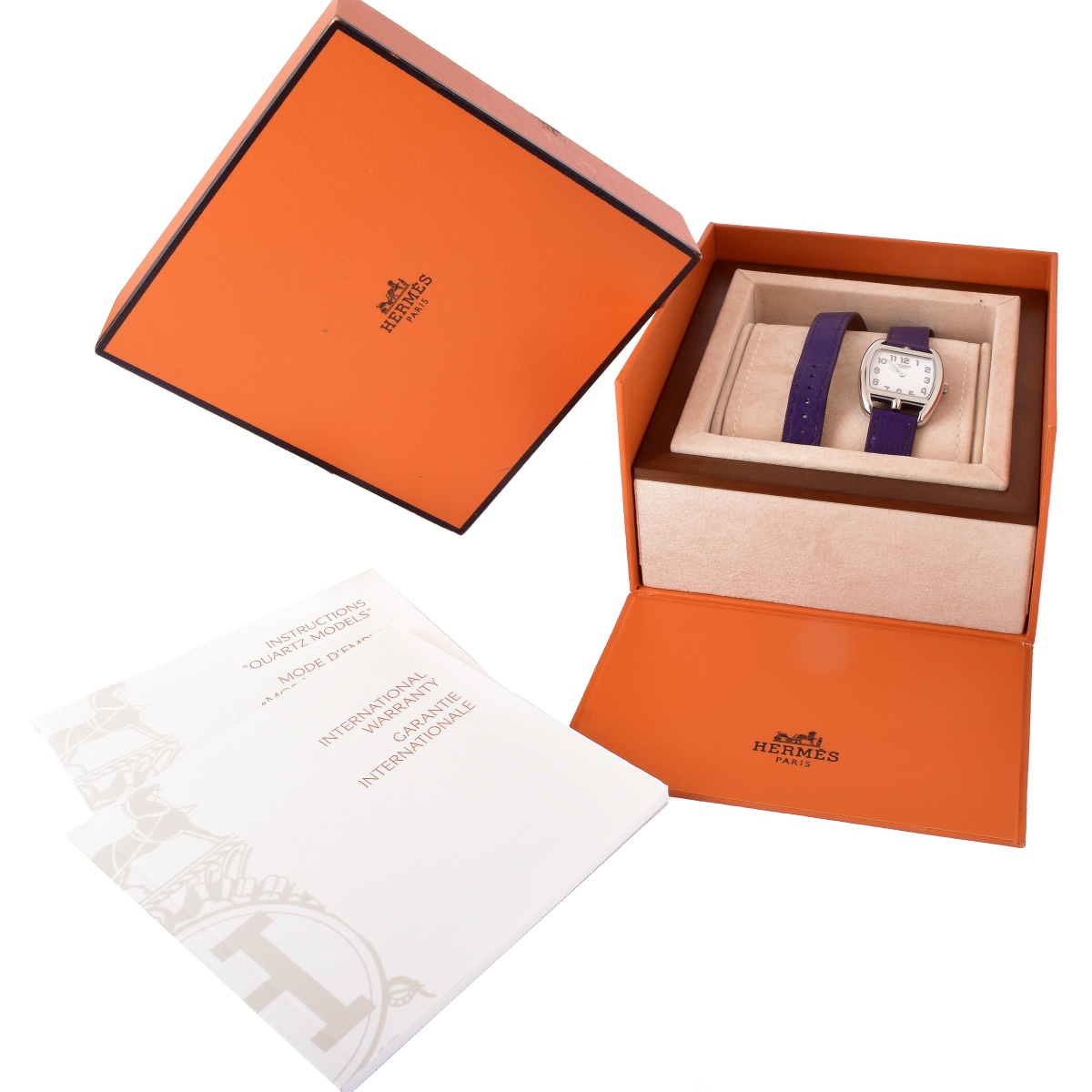 Hermes Cape Cod Tonneau Watch