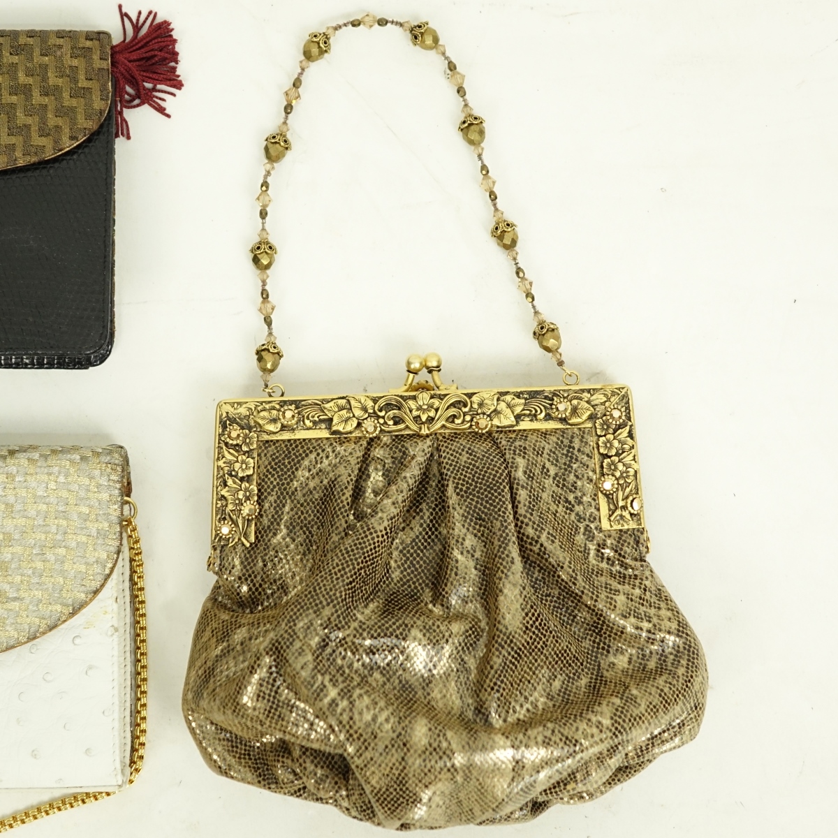 Lot of Four Vintage Designer Evening Bags
