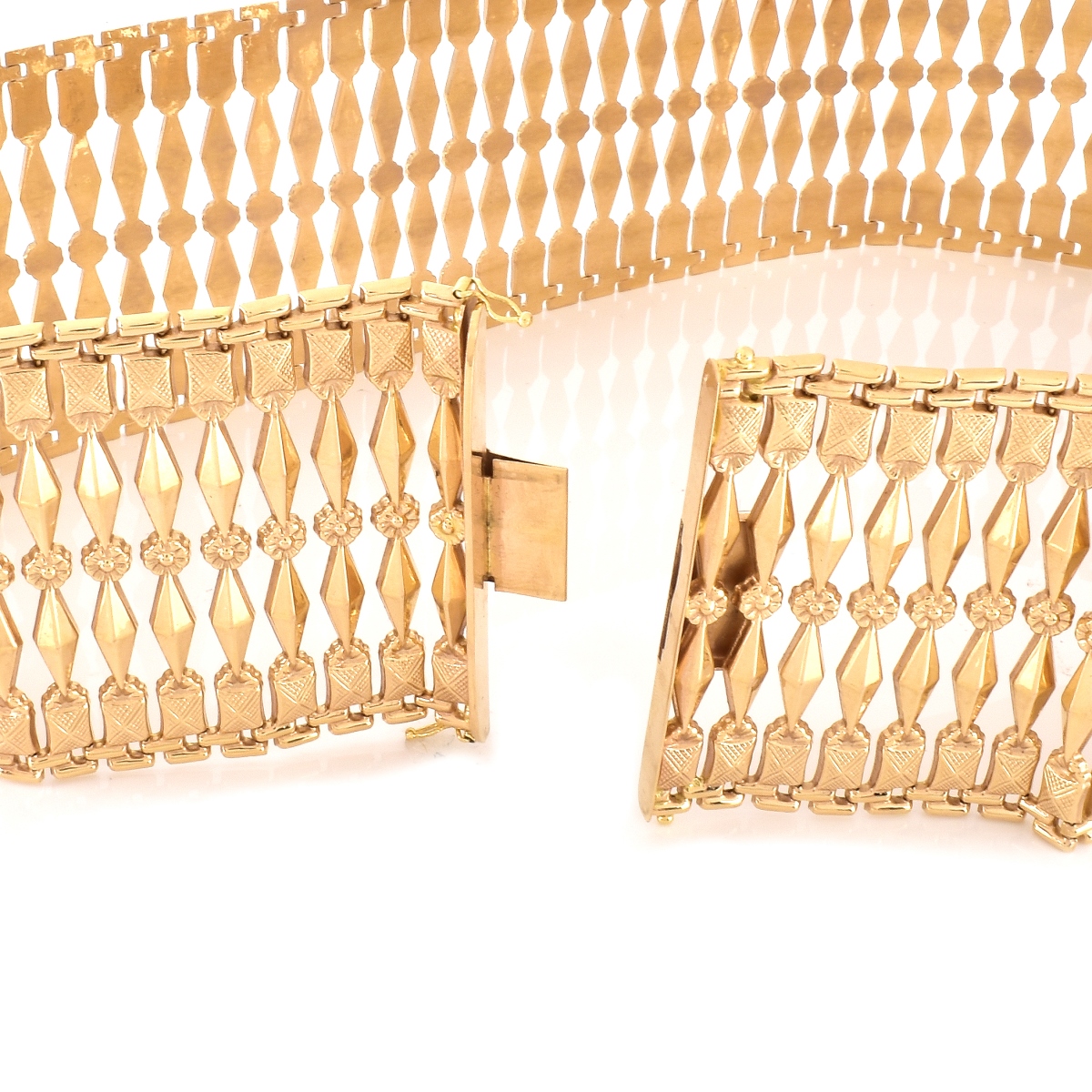 Retro Circa 1960s Italian 18K Gold Belt