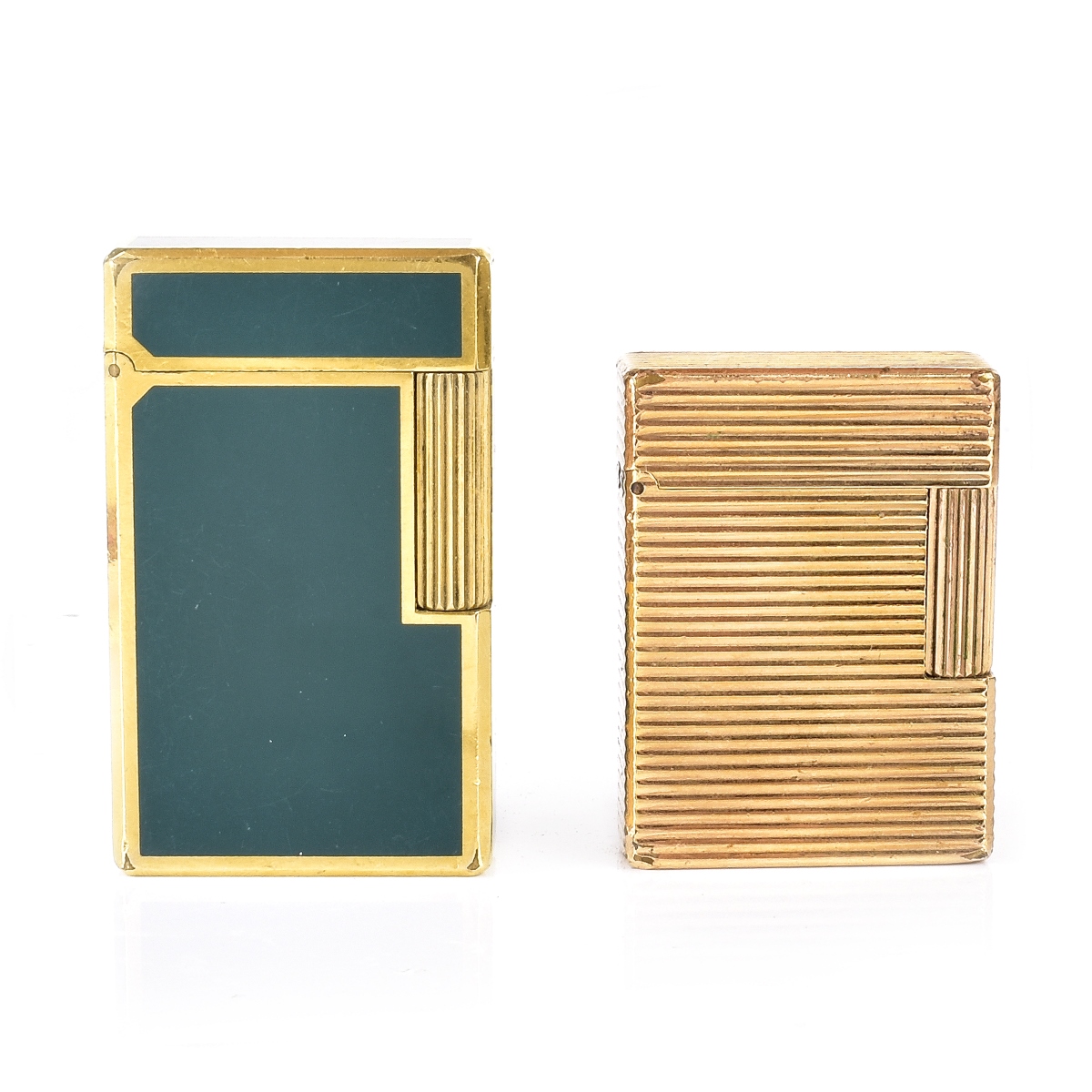 Two Vintage S.T. Dupont Lighters