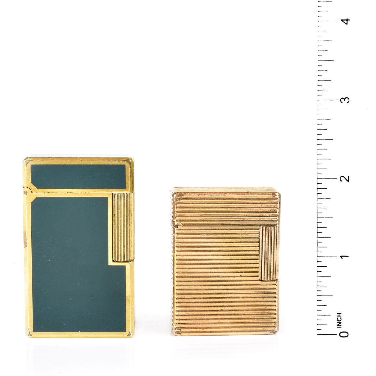 Two Vintage S.T. Dupont Lighters