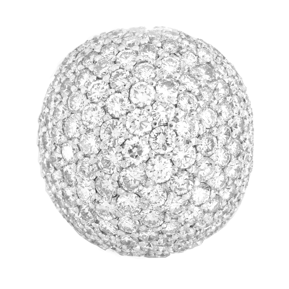 23.50ct TW Diamond and 18K Gold Ring